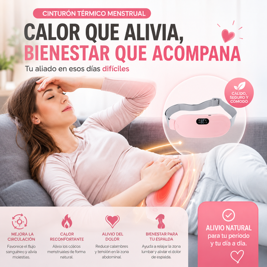 Cinturón térmico menstrual